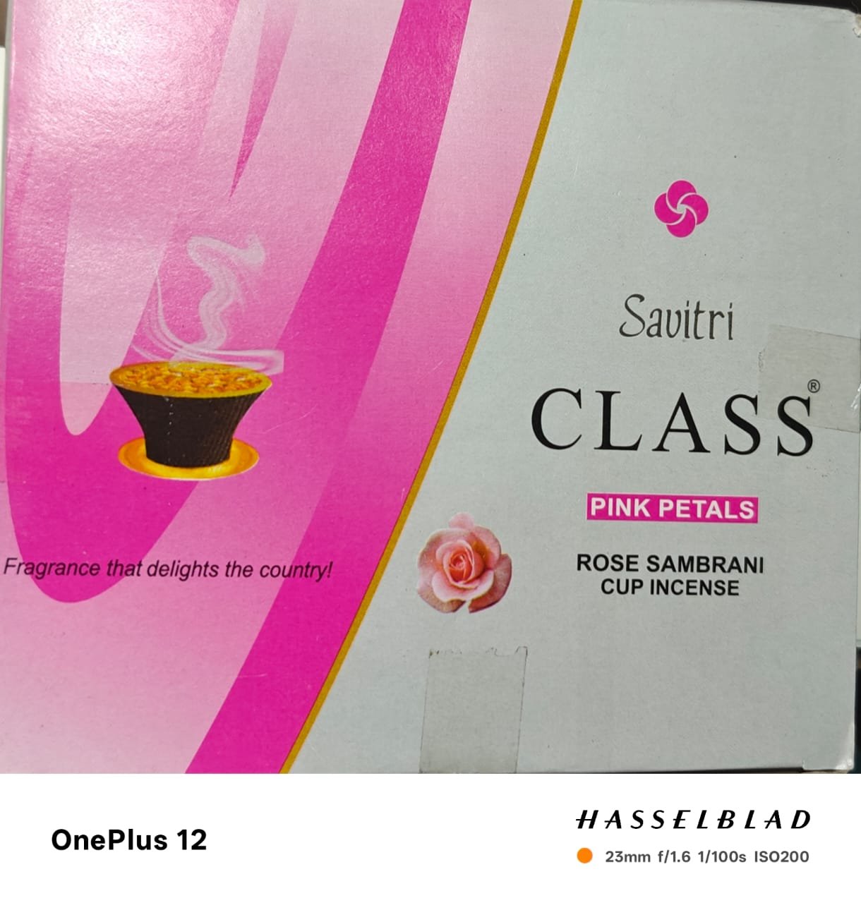 Savitri Class Rose Sambrani Cup doop