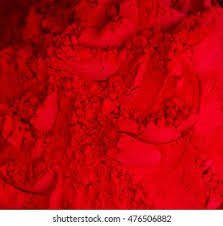 kumkum(red colour)